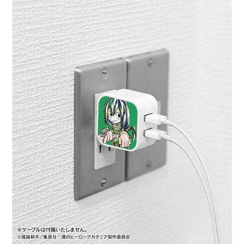 『僕のヒーローアカデミア』蛙吹梅雨 デフォルメAni-Art 2ポートUSBアダプター【202508再販】